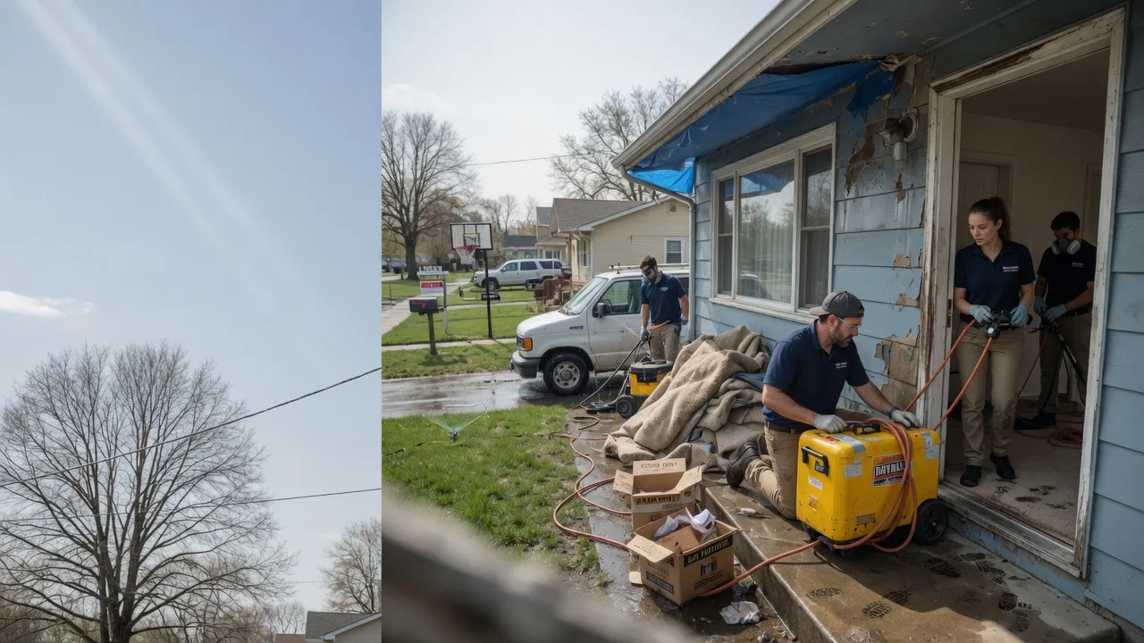 Basement Flood Cleanup in Marengo, IL near me